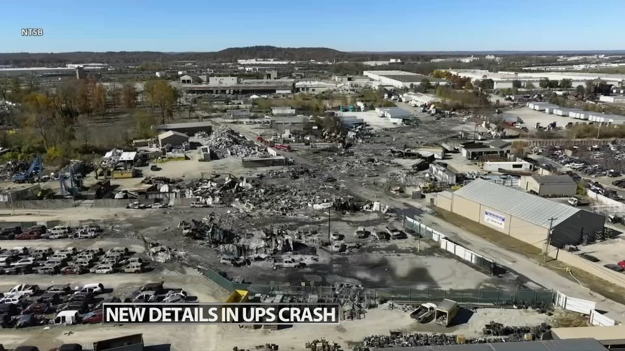 'Repeating bell' sounded in cockpit for 25 seconds before UPS crash in Louisville, NTSB says