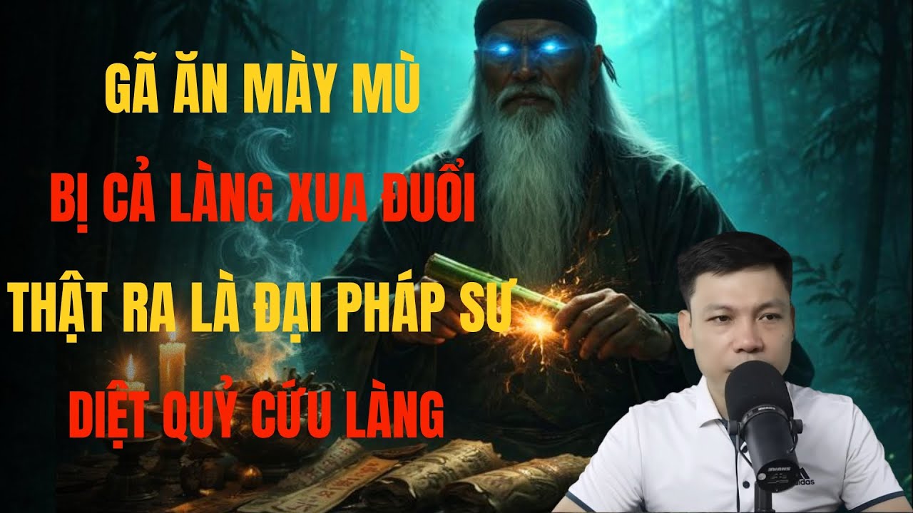 GÃ ĂN MÀY MÙ BỊ CẢ LÀNG XUA ĐUỔI THẬT RA LÀ ĐẠI PHÁP SƯ DIỆT QUỶ CỨU LÀNG | Truyện Ma MC Đình Soạn