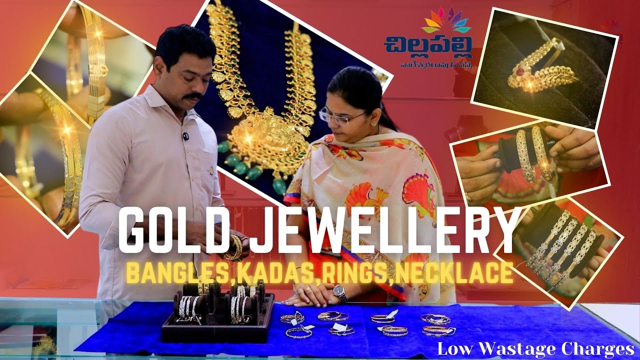 gold bangles, kadas, and rings from Chillapalli Nageswara Rao & Sons