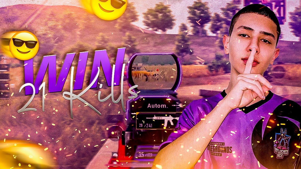 WIN IN MASTER VIP 21 KILLS | PUBGM