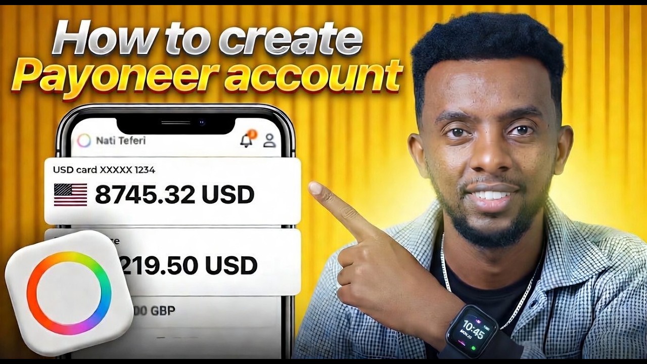 How To Get Master Card In Ethiopia እንዴት የማስተርካርድ እናግኝ? Setup for Beginners | Full Tutorial