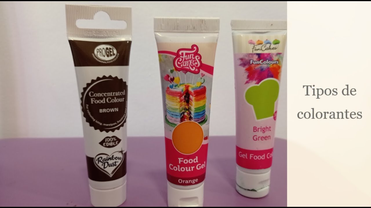 Tipos de colorantes para fondant y cómo tintarlo correctamente #colorante #tinte #fondant