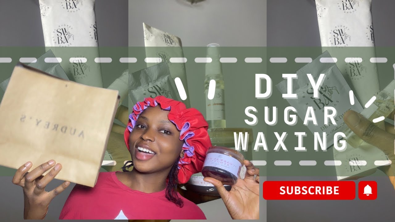 MY FIRST DIY SUGAR WAXING VIDEO
