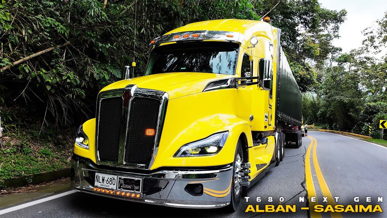 Kenworth T680 Next Gen, переезжает из Альбана в Сасаиму 💛