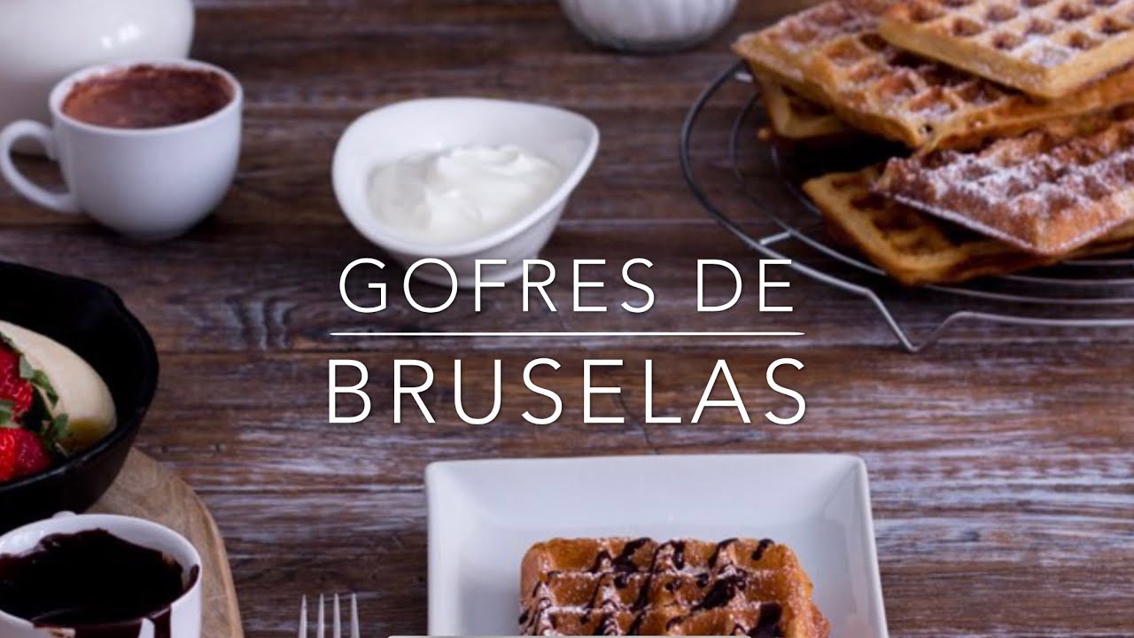 Gofres de Bruselas