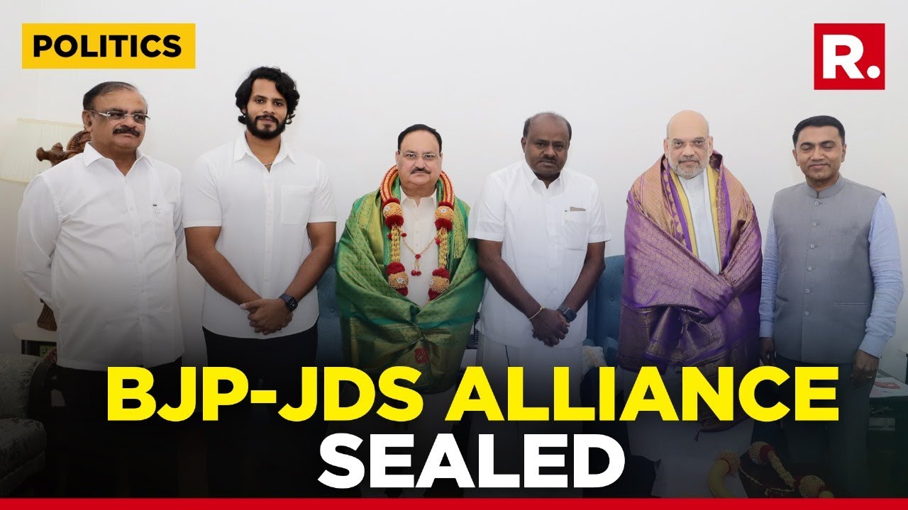 Kumaraswamy Finalises BJP-JDS Alliance In Meeting With Amit Shah, JP Nadda