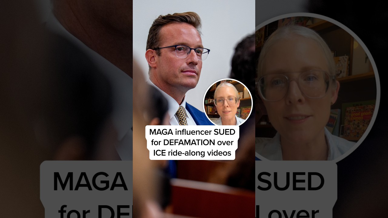 MAGA-инфлюенсер ОТВЕТИТ В СУДЕ за клевету из-за видео с рейдов ICE