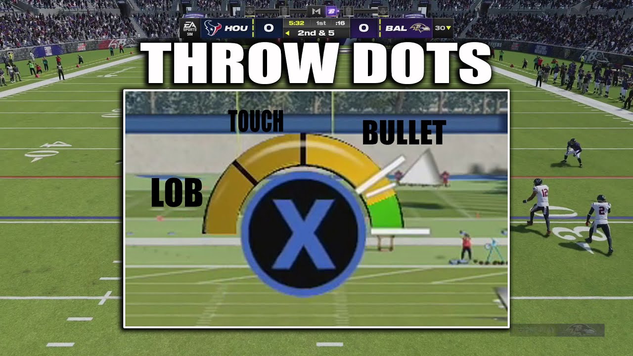 HOW TO THROW DOTS WITH ANY QB IN MADDEN 24