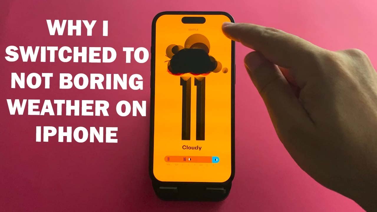 Why I Switched to Not Boring Weather on iPhone &ndash; The Weather App That&rsquo;s Fun & Accurate!