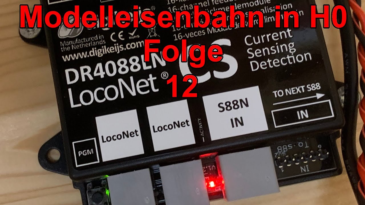12.Modelleisenbahn H0 im Bau DR4088 LN Probleml&ouml;sung [Modelleisenbahn,Modellbahn,Spur H0, Bau]