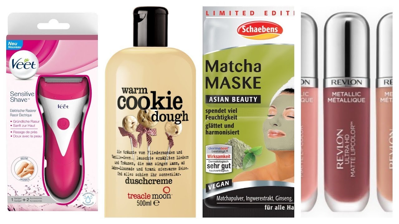 NEU IN DER DROGERIE Veet, Revlon, Treaclemoon, Schaebens, Real Techniques, Thermaplast &brvbar; Mila