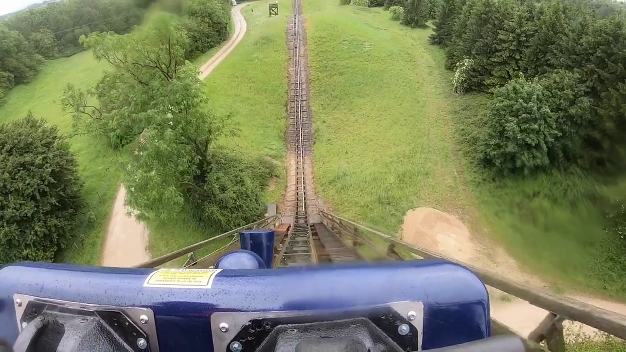 Europes longest roller coaster: Ultimate - Lightwater Valley (Onride) 2019