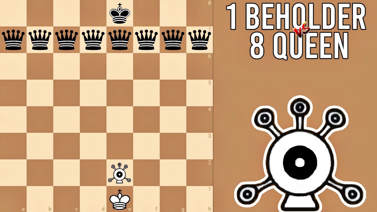 How many BEHOLDER are needed to defeat 8 QUEEN ?