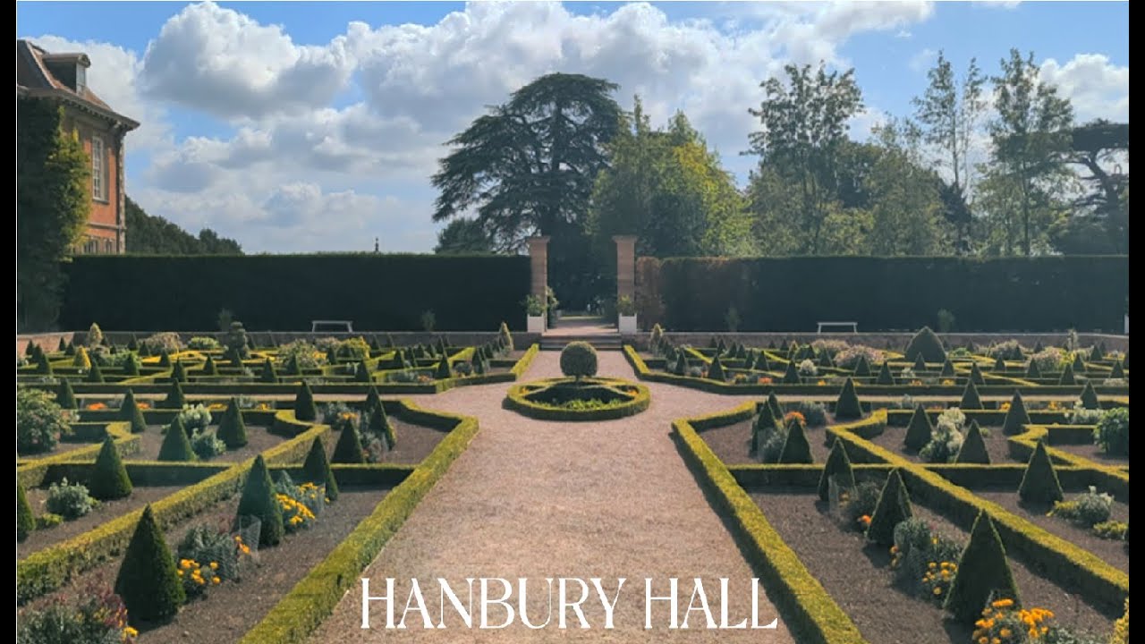 🇬🇧 National Trust | Hanbury Hall - A geometric masterpiece in landscaping
