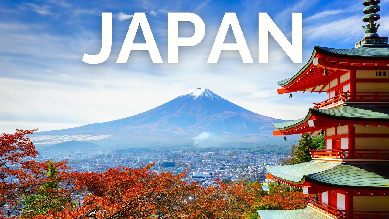 WONDERS OF JAPAN - Exploring Japan's Beautiful Landscape with Relaxing  Music 4K Travel Video