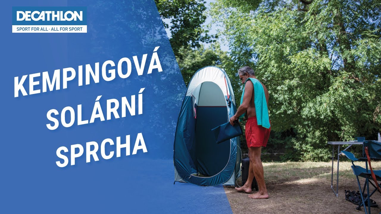 Kempingová solární sprcha | Decathlon Česká republika