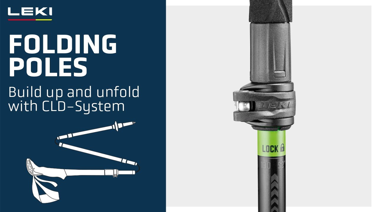 Folding Poles | Build up and unfold with CLD | LEKI How-To
