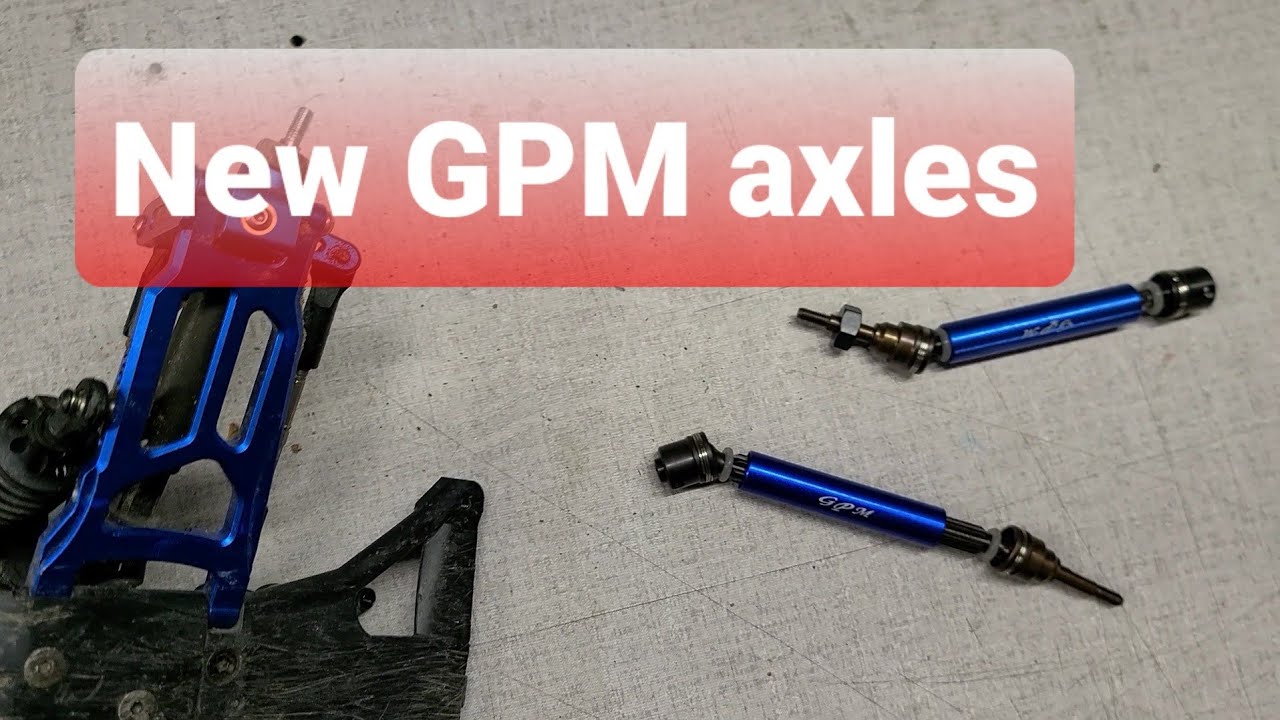 Traxxas GPM Driveshaft install and more GPM