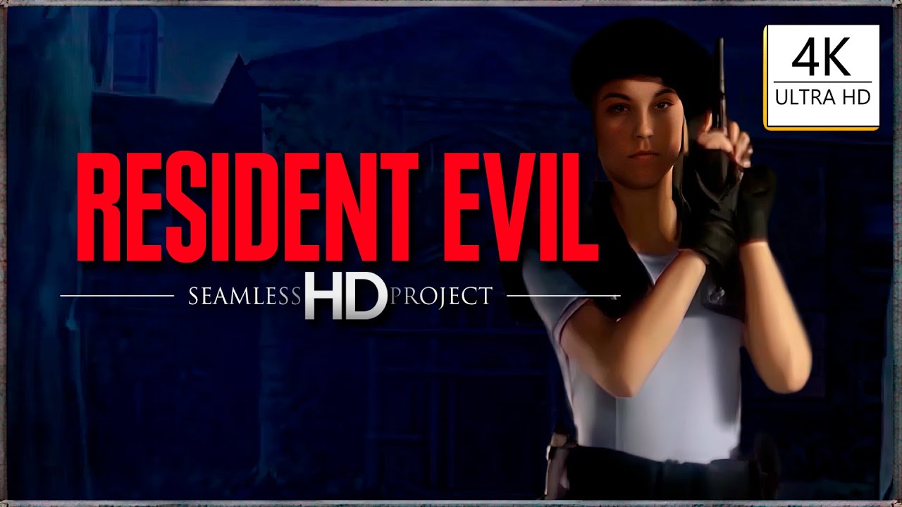 RESIDENT EVIL SEAMLESS HD PROJECT || JILL VALENTINE || ULTRA HD 4K 60fps