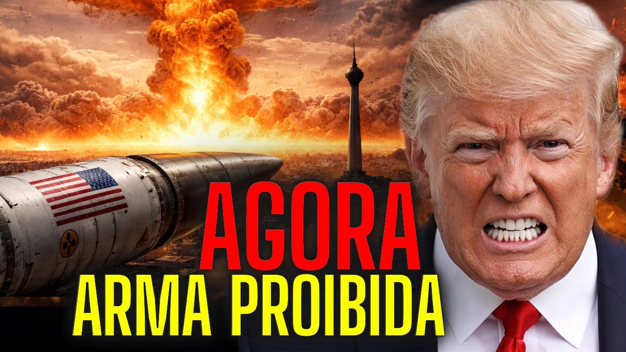 GUERRA ESCALA: TRUMP FALA EM ARMA PROIBIDA!