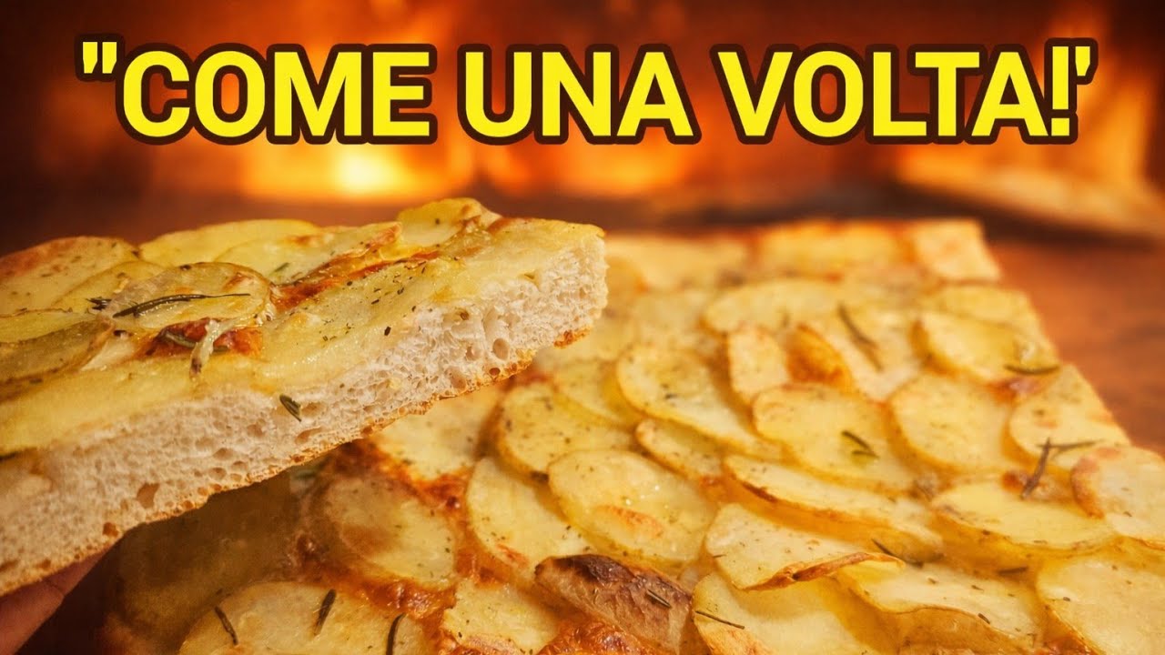🍕 Pizza del Panificio Come Una Volta (Semplice, Senza Pretese)