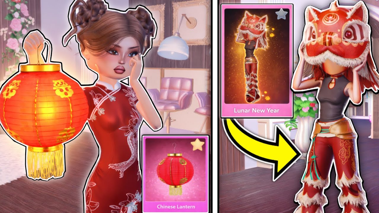 I Got EARLY ACCESS to the Lunar New Year UPDATE in Dress To Impress..