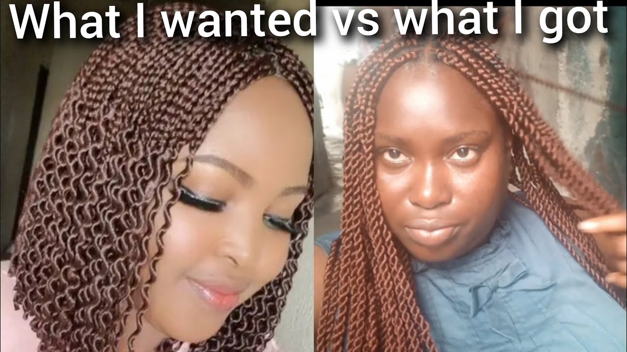 Hair Vlog: What I Wanted vs What I Got Watermelon Braid 2022 