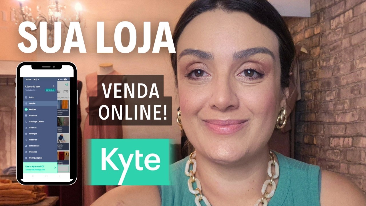 Como Criar Sua Loja Online GRÁTIS em Minutos (Simples e Profissional com Kyte)