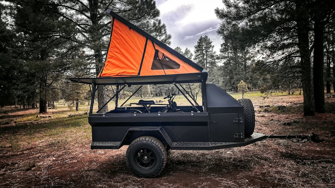 Rustic Mountain ANZAC GFC MOTO HAULER Overlanding Trailer
