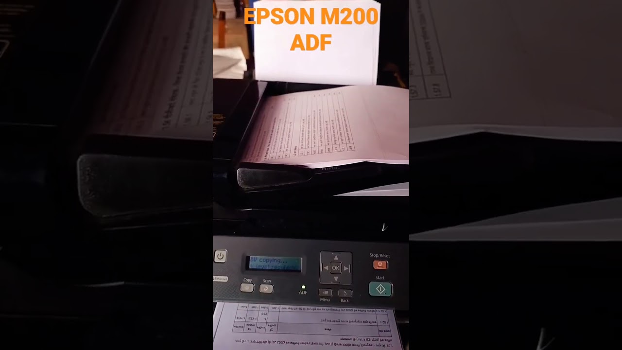 ADF | Copy | EPSON-M200