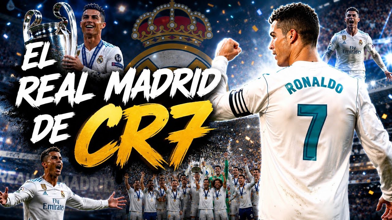 El REAL MADRID de CRISTIANO RONALDO 👑 ⚽🏆