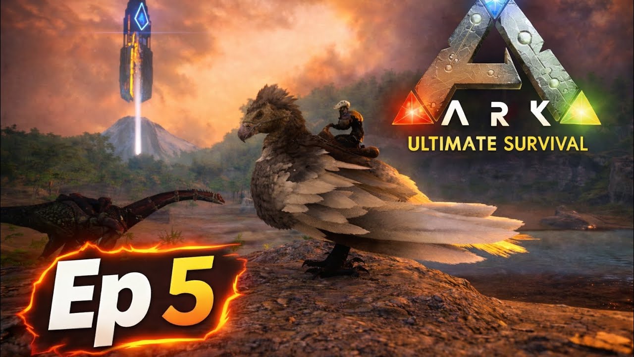 FINALLY ! I Tame Argentavise & Bronto | EP-5 | Ark Ultimate Mobile Edition 