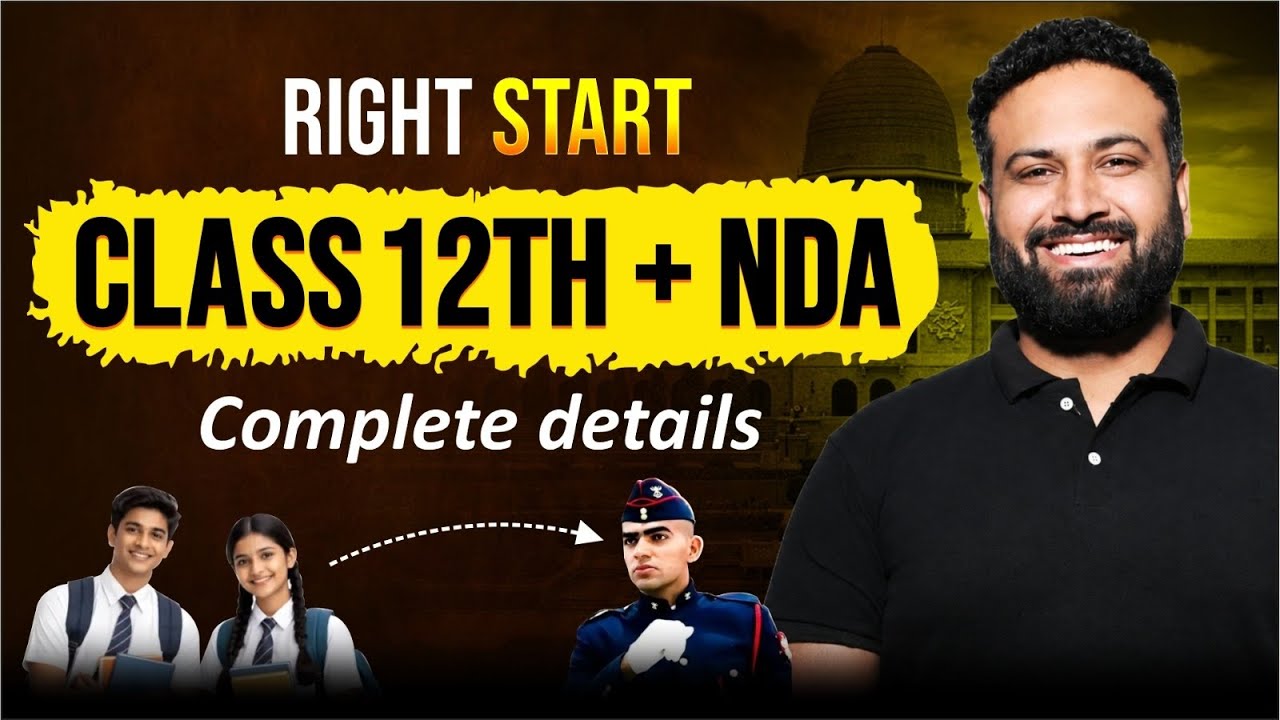 Class 12 + NDA = Selection😱 Complete Strategy Revealed- Roadmap To Crack NDA! Learn with Sumit