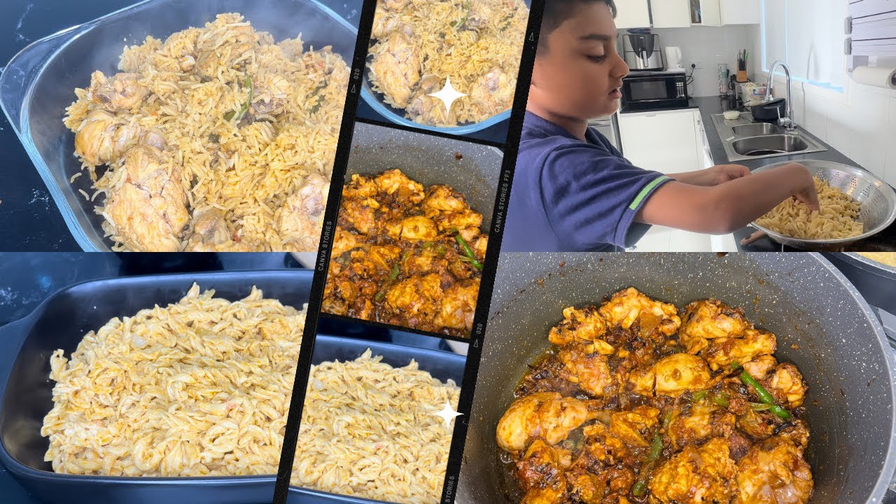 Kids Ne Karwai Kitchen Main Help |Creamy Chicken Pasta Recipe |Ghar K Masalon Sy Ready Chicken Pulao