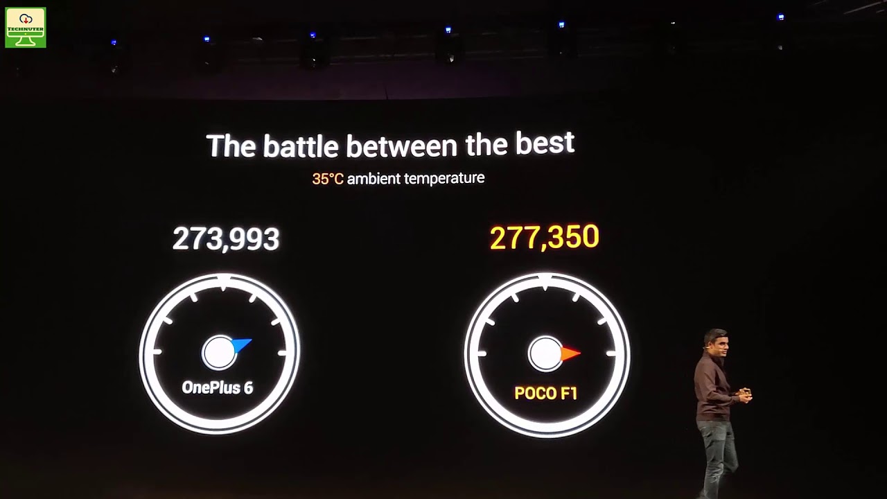 Antutu Benchmark Test Poco F1 Vs Oneplus 6