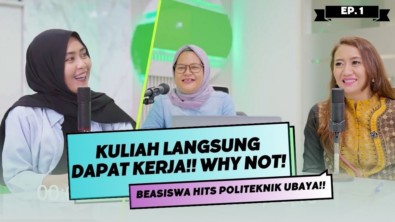 Beasiswa Triple Helix & Golden Ticket Politeknik Ubaya dibuka!! Cpt lulus, cpt kerja, cpt sukses!!