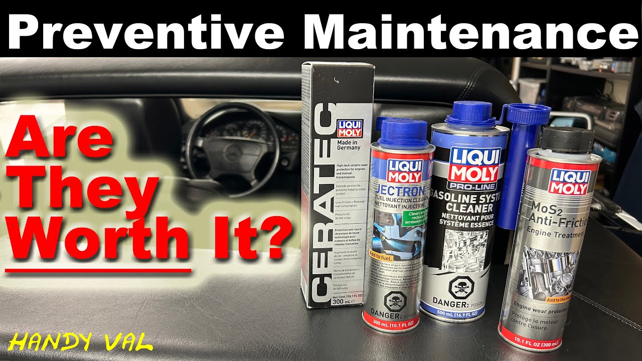 Fuel and Oil Additives Liqui Moly - 1990s Benz R129, W124, W140, R107 Mercedes Audi Ford Cadillac.