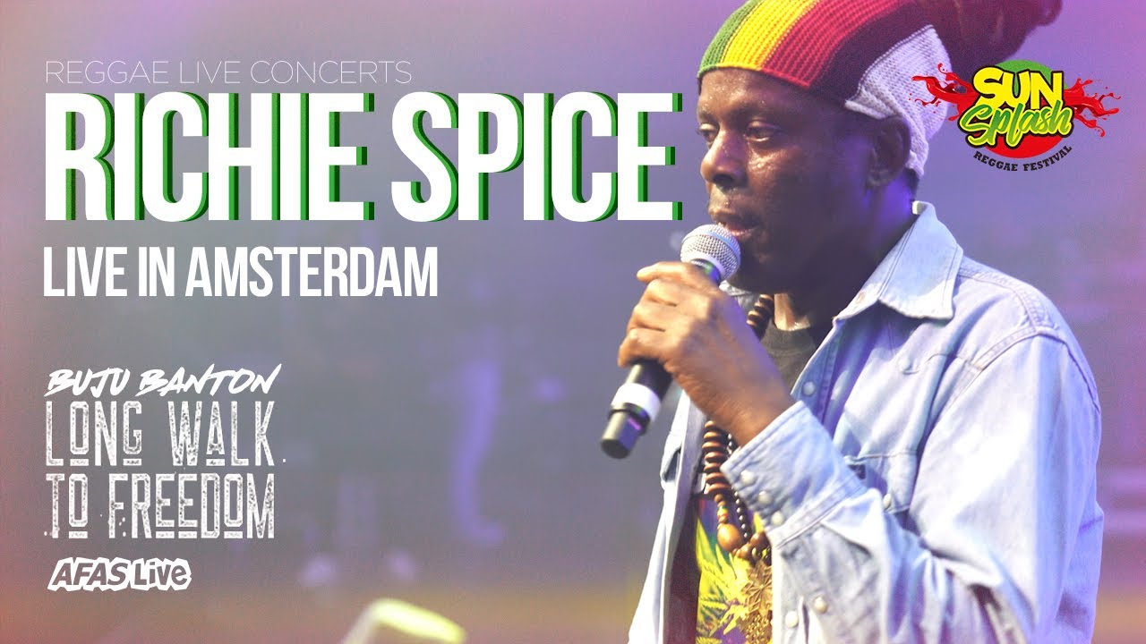 RICHIE SPICE LIVE @ AFAS AMSTERDAM - LONG WALK TO FREEDOM TOUR 2019