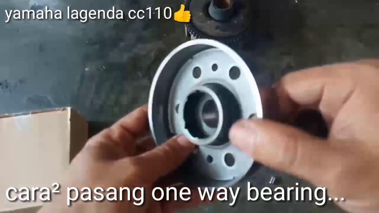 Cara² pasang one way bearing dengan betul yamaha lagenda cc110