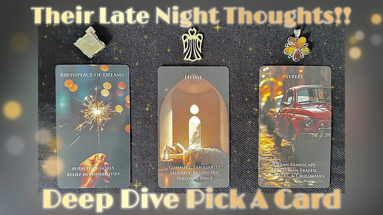 🥵Their LATE NIGHT Thoughts of You!! 🫠💭🔥🤿 *Deep Dive* Pick A Card Timeless Tarot Psychic Love Reading