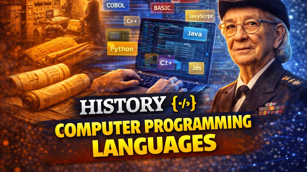 The History of Programming Languages - From Machine Code to Modern Languages | BIGAN Documentary