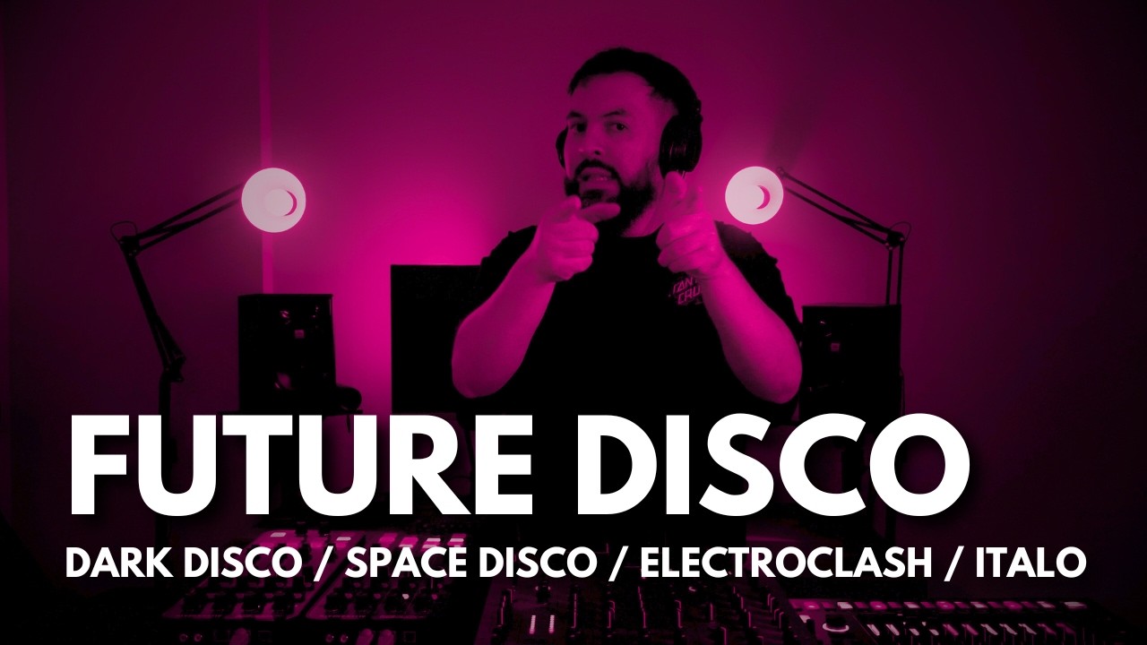 Dark Disco, Space Disco, Electroclash & Italo Techno Mix 2026 | DARK IN THE STUDIO