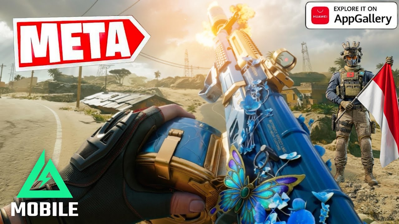 DELTA FORCE MOBILE META AKM ZERO RECOIL BUILD INDONESIA LOBBY GAMEPLAY