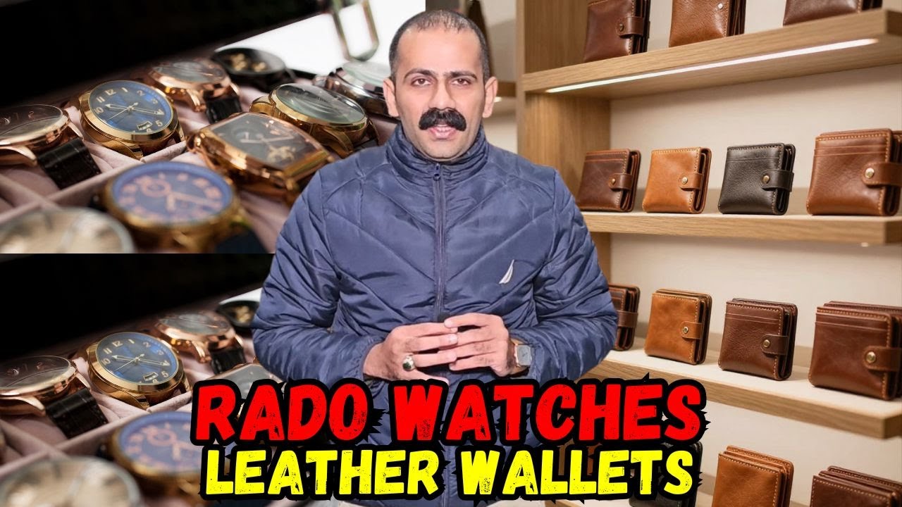 Branded Watches & Leather Wallets🤩Louis Vuitton💼Rado⌚Gucci💼Rolex⌚