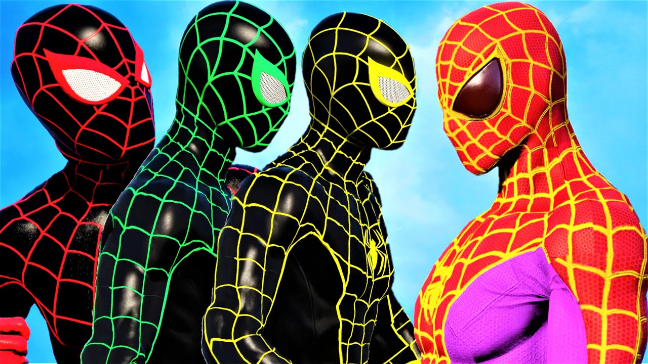 Team Spider-Man vs Amazing Spiderman