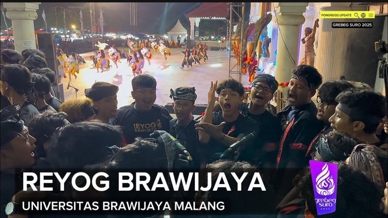 REYOG BRAWIJAYA - UNIVERSITAS BRAWIJAYA MALANG Festival Nasional Reog Ponorogo XXX Grebeg Suro 2025