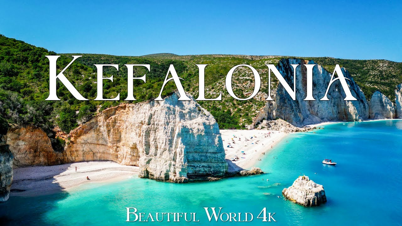 Kefalonia 4K - Top Scenic Paradise in Europe: Emerald Waters and Quiet Shores - Ocean Vibes