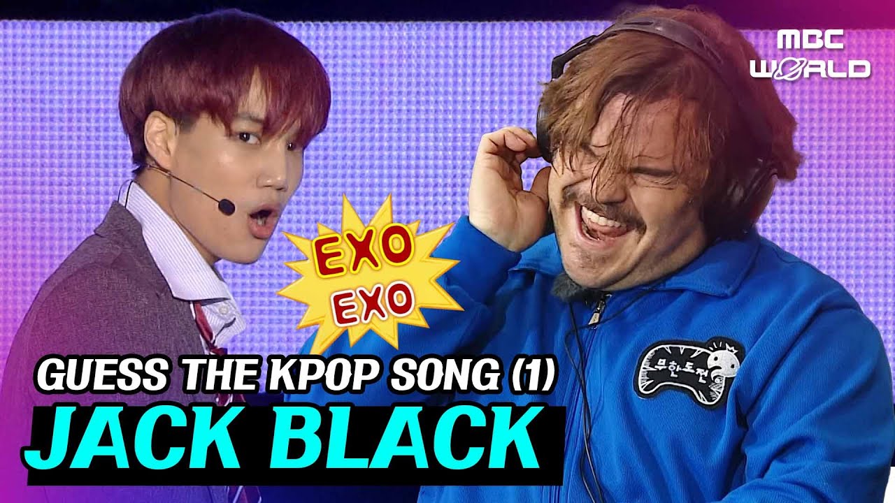[SUB] What K-POP song is JACK BLACK singing? (1) #JACKBLACK