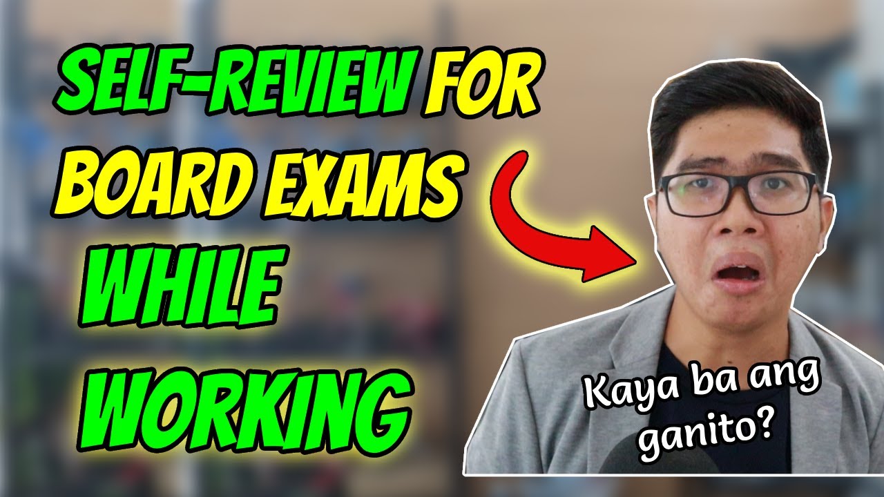 PAANO ako nag SELF-REVIEW for RPm Board Exams (PUMASA naman) habang nagwowork