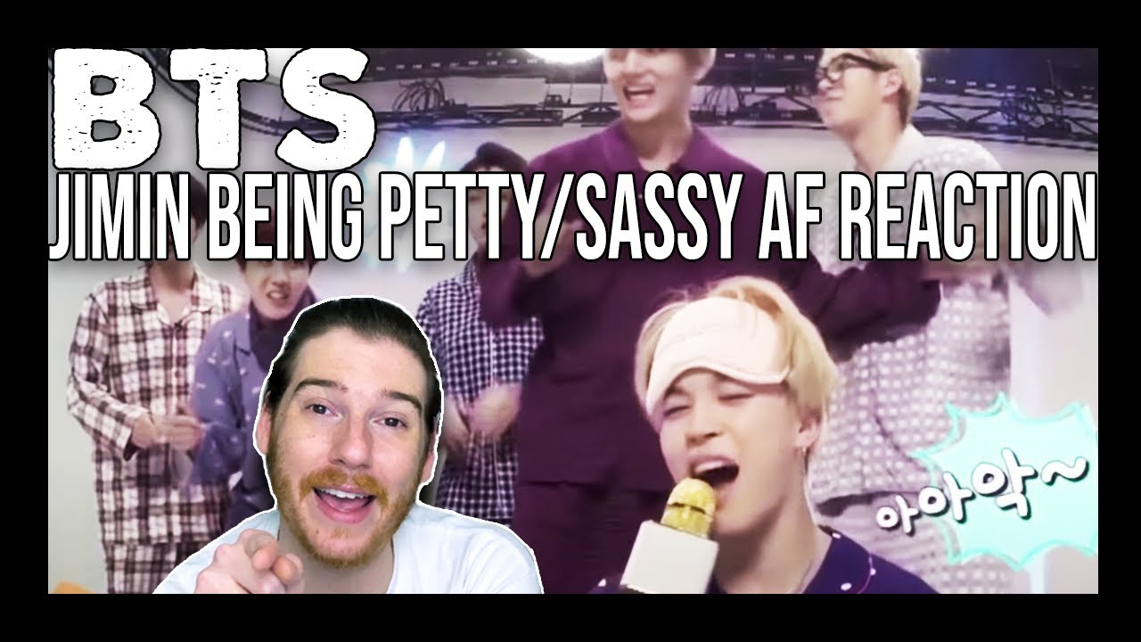 BTS: Jimin being petty/sassy af REACTION! [BTS ROAD MAP] 💜